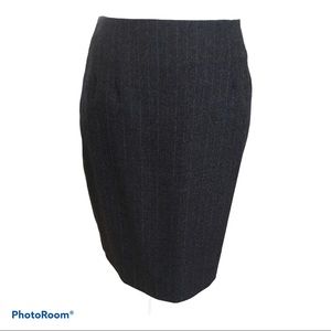 NWOT Pinstripe Pencil Skirt